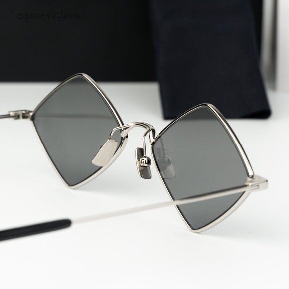 Saint Laurent Women Sunglasses Silver Flash SL302LISA 010 NEW AUTHENTIC main image 11